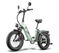 Fafrees FF20 Polar Vélo électrique urbains pliable 20 x 4,0"" Fat bike 48V 24 Ah Freins à liquide avec Autorisation de l'UE Vert