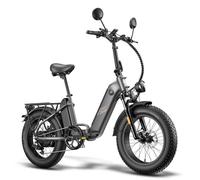 Fafrees FF20 Polar Vélo électrique urbains pliable 20 x 4,0"" Fat bike 48V 26.8 Ah Freins à liquide avec Autorisation de l'UE Noir