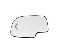 FAFRWRFS pour GMC Cadillac Chevy Silverado 1500 2003-2007 côté conducteur/Passager Porte Aile Rétroviseur Verre Plaque de Clignotant chauffante