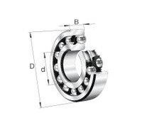 FAG 2310-tvh-c3 Self Aligning Roulement à billes, double rangée