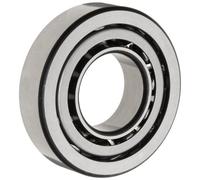 FAG 7208B-TVP Roulement à billes à contact angulaire à une rangée, ouvert, angle de contact de 40°, cage en polyamide/nylon, dégagement normal, métrique, 40 mm ID, 80 mm OD, 18 mm de largeur, 9500 tr/min, vitesse de rotation maximale, capacité de charge statique de 5200 lbf, capacité de charge dynamique de 7100 lbf.