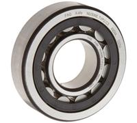 FAG Nu203e-tvp2-c3 cylindrique Roulement à rouleaux, rangée simple, Straight Alésage, Bague intérieure amovible, haute capacité, Polyamide Cage, C3 dégagement, 17 mm ID, OD 40 mm, largeur de 12 mm