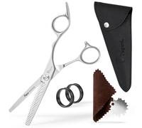 Fagaci Ciseaux Coiffure Desepaissir avec des Lames Extrêmement Tranchantes, Ciseaux Effileur Coiffure en Acier 440C, Durables, à Mouvement Doux et à Ciseaux Desepaississant Coupe Fine