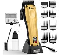 Fagaci Tondeuse Cheveux Hommes Professionnel avec Précision Supérieure, Tondeuse Cheveux Professionnelle Sans Fil Netteté 5 Fois Plus Longue avec 2 Lames Dégradé & Effilage