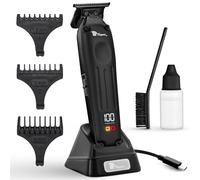 Fagaci Tondeuse de Finition Professionnel 0mm, Tondeuse de Precision Homme avec Netteté 5 Fois Plus Longue, Tondeuses Contour Hommes Cheveux avec Moteur Sans Balais, Tondeuses Barbe Professionnelle