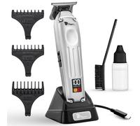 Fagaci Tondeuse de Finition Professionnel 0mm, Tondeuse de Precision Homme avec Netteté 5 Fois Plus Longue, Tondeuses Contour Hommes Cheveux avec Moteur Sans Balais, Tondeuses Barbe Professionnelle