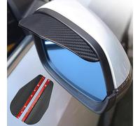FAGBPEFW 2 Pièces Sourcil De Pluie, pour Seat Ibiza Ibiza FR Ibiza S Ibiza 6J S Ibiza 6L Ibiza 6J Tuning Sourcil de Pluie de Voiture Contre la Pluie et la Neige Rétroviseur Couverture Accessoires,B