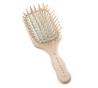 Acca Kappa Brosse pneumatique en bois de hêtre avec picots en bois, format voyage