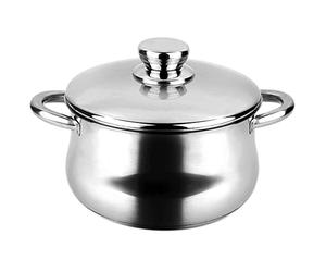 Fagor 78596 Cocotte Inox Silverinox + Couvercle Acier Inoxydable Multicolore D 24 cm Steel