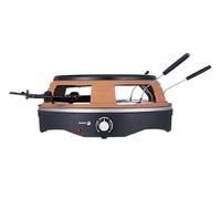 Pizza Party 3 En 1 - Fagor - Fgap120 - 1200 W - Pizza, Raclette, Grill noir G