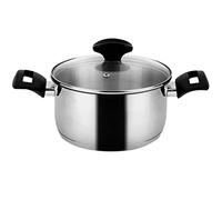 Fagor Casserole en acier inoxydable 18/10 avec couvercle Ø 18 cm