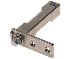 Fagor Charnière pour AFP-1402, AFP-1603, AFP-1403, AF-1604-C, longueur 111 mm, largeur 75 mm, argent, réfrigérateur, table de refroidissement, refroidisseur rapide, vitrine de maintien au chaud