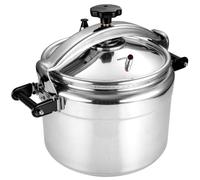 Fagor Chef Extremen - Autocuiseur express rapide de 22 litres, aluminium extra épais, usage professionnel, 3 systèmes de sécurité, ne convient pas pour induction