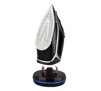 Fagor Comforta Free Roll Fer à repasser à vapeur sans fil avec base de charge 360°, 2200 W de puissance, semelle en céramique antiadhésive, vapeur verticale et coup de vapeur puissant, système