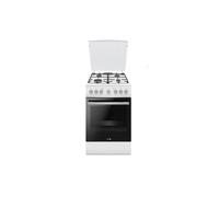 Fagor Cuisinière à gaz FCM104B 50x60 4 feux – allumage une main – blanche