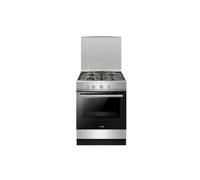 Fagor - Cuisinière gaz 74l 4 feux silver FACG2002S