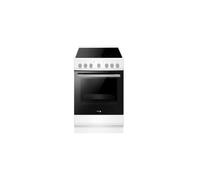 Cuisinière vitrocéramique 50cm 4 feux blanc FACV203B
