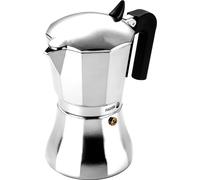 FAGOR Cupy Machine à espresso italienne à induction, aluminium 9 tasses pour tous feux Argent