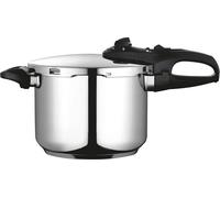 FAGOR Duo 6 Autocuiseur à induction 6 litres, Super Rapide, acier inoxydable 18/10, 2 niveaux de pression Argent