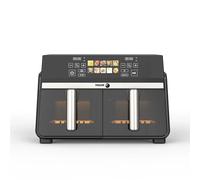 Fagor Friteuse sans huile fg8633 – double bac 2x5 L 2200 W – Noir