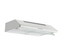 Hotte visière 60cm 189m3/h blanc FHC14200B