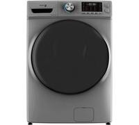 Fagor FLF1810DIDS - Machine à laver - largeur : 68.6 cm - profondeur : 86.8 cm - hauteur : 101 cm - chargement frontal - 127.4 litres - 18 kg - 1000 tours/min - argent argent G