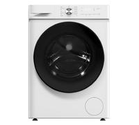 FAGOR FLF7012SLIAW Lave-Linge Frontal Compact, 7 kg, 1200 trs/min, Classe A, 15 Programmes, Vapeur, Moteur Induction, Blanc/Noir, 84,7 x 60 x 43 cm,