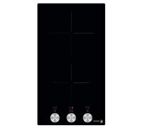 Fagor Table de cuisson vitrocéramique FTV2520T 2 feux 2900 W Noir commandes par manettes