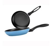 Fagor Maxima Lot de 2 poêles à induction 20-24 cm en aluminium forgé, épaisseur 4 mm, revêtement anti-adhésif écologique XYLAN PLUS sans PFOA, convient pour tous les types de feux, vitrocéramique,