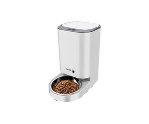 Fagor MealMate One Mangeoire Automatique pour Animaux de Compagnie, système de Distribution Automatique Anti-bourrage, Compartiment pour Sac déshydratant, Double Fonction : Courant et Batterie