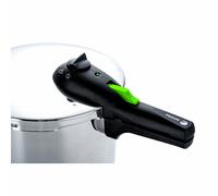 Fagor Autocuiseur Rapid Xpress 6 – 6 L, Induction, Acier inox 18/10, 2 niveaux de pression, Argent