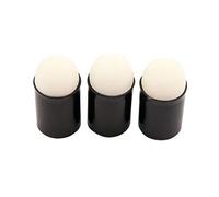 Faguo 3 pièces Mousse éponge Doigt éponger Peinture Encre Craie estampage Bricolage Artisanat Scrapbooking Art Outils