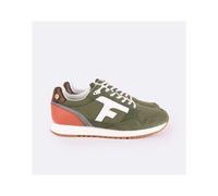 Baskets Faguo Elm Syn Woven Suede Vert 40