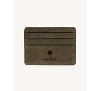 Faguo - Card Holder Leather - Portefeuille Dark Green - Taille unique
