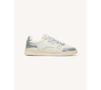 Faguo - Commute 1 Leather - Chaussures lifestyle femme Blanc / Argenté - 38