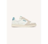Faguo - Commute 1 Leather Suede - Chaussures lifestyle homme Blanc / Bleu - 42