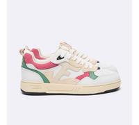 Faguo - Dahlia Leather - Chaussures lifestyle femme Blanc / Rose - 37