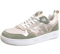Faguo, Dahlia Leather Sue S25CF3210, Femme Basket_Mode_Basse Ecru - 36 EU
