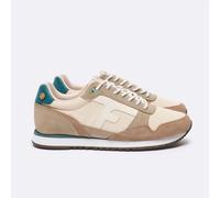 Faguo - Elm Suede - Chaussures lifestyle homme Écru / Bleu Océan - 45