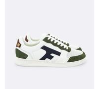 Faguo - Hazel Leather Suede - Chaussures Blanc / Kaki - 41