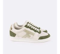 Faguo - Hazel Leather Suede - Chaussures lifestyle femme Kaki / Or - 37