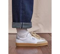 Faguo - Lumbo Baskets Leather Suede - Chaussures lifestyle femme White - 41