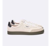 Baskets Faguo LUMBO LEATHER SUEDE M pour Homme 42 Blanc