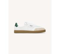 Baskets Faguo LUMBO LEATHER SUEDE M pour 40 Blanc