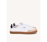 Faguo - Lumbo Leather Suede - Chaussures lifestyle homme White / Navy - 40