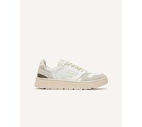 Faguo - Palmer Otd Leather Suede - Chaussures lifestyle femme Écru / Beige Foncé - 36