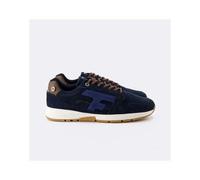 Faguo - Runnings Suã¿De Et Cuir Olive - Bleu - 41
