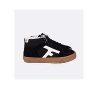 Faguo - Tennis Suã¿De Et Coton Recyclã© Walnut Mid - Noir - 40