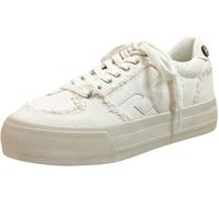 Faguo Walnut Platform Coton - Chaussures lifestyle femme Blanc 36