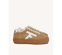 Faguo Baskets basses femmes WALNUT PLATFORM TENNIS Marron Taille 39